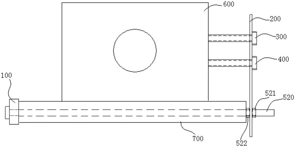 Concentricity adjustment device for booster pump of 1,000MW thermal power unit