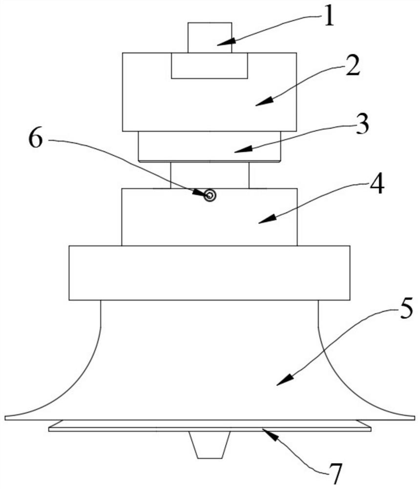 Synchronous air cooling device for gas protective additive