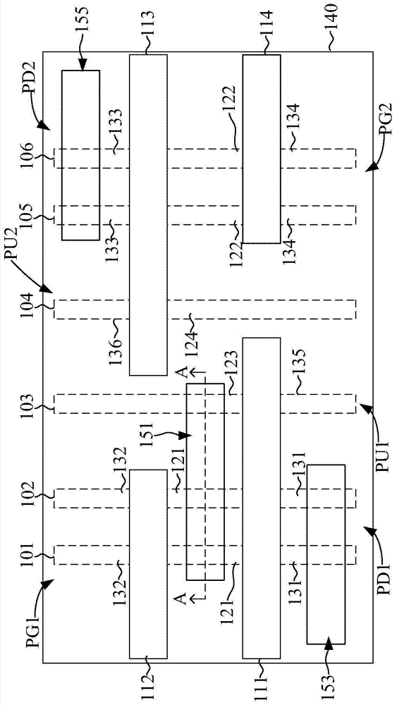 Formation method of sram unit