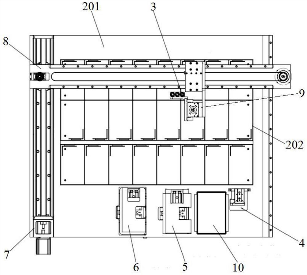 A commercial film laminating machine and a paid film laminating method based on the commercial film laminating machine