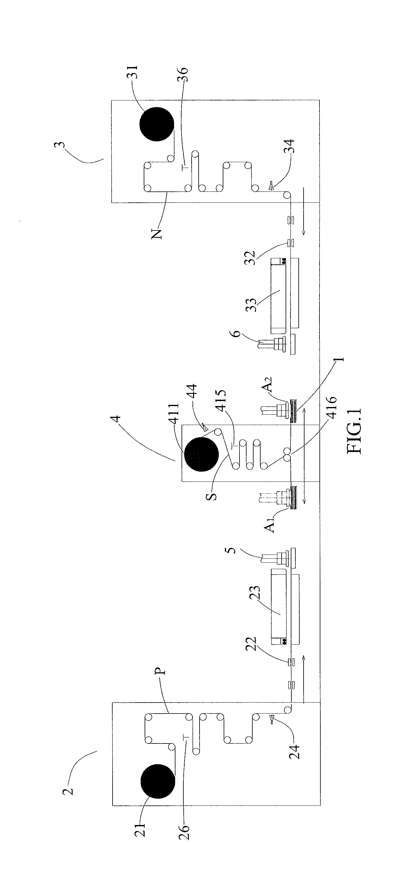 Laminated cell preparation device