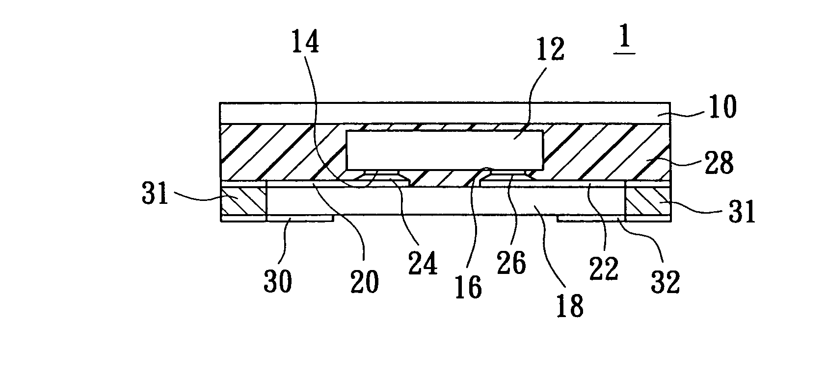 RFID package structure