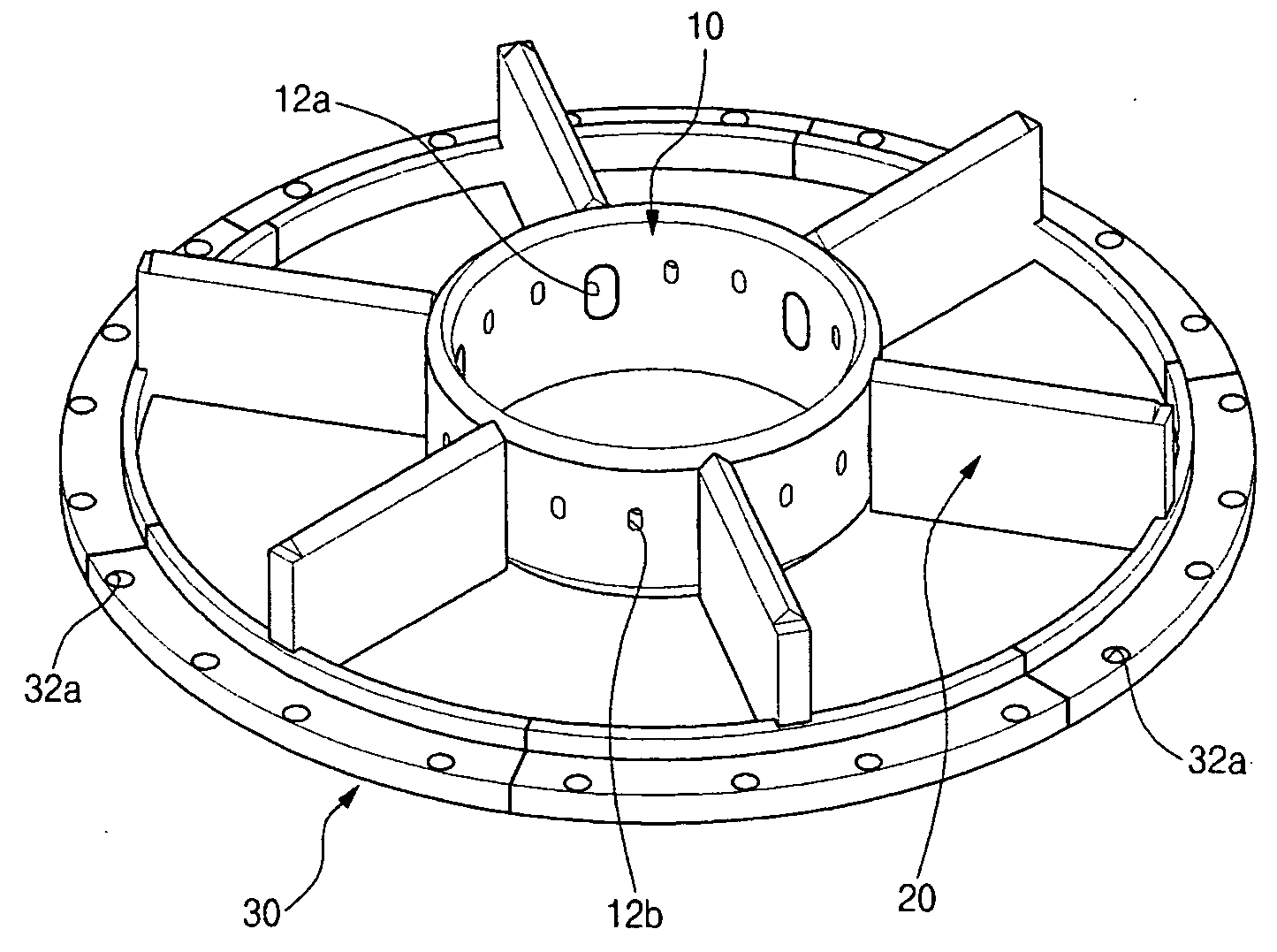 Ablative baffle for a liquid rocket engine thrust chamber