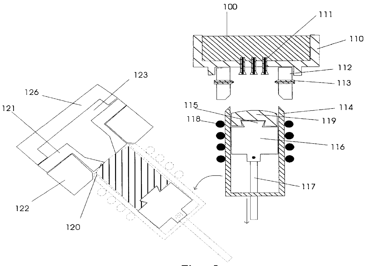 Method and apparatus for nucleated forming of semi-solid metallic alloys from molten metals