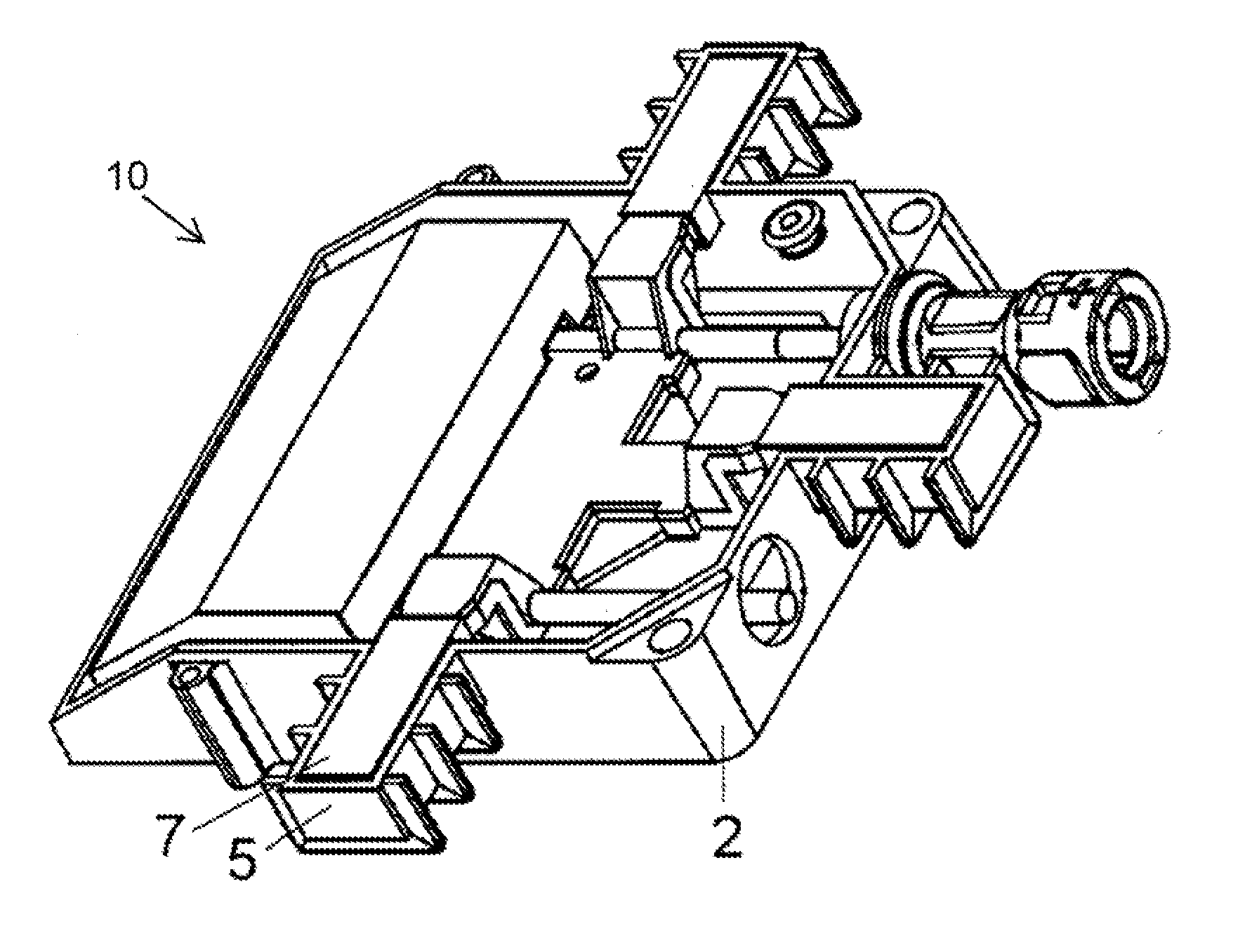 Junction box for solar modules