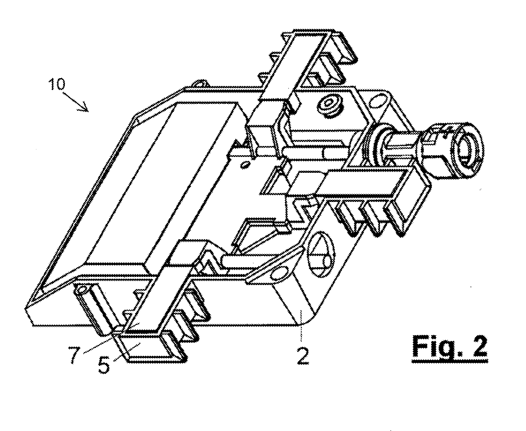 Junction box for solar modules