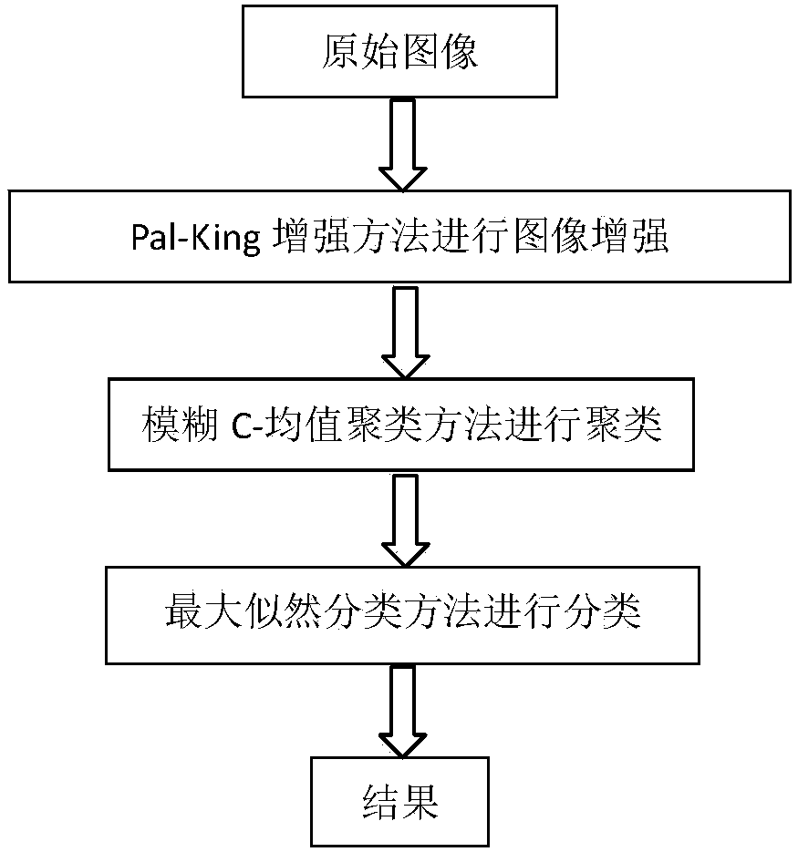 Image enhancement technology and remote image classification method based on fuzzy set theory