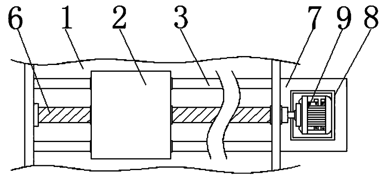 Movable concrete polisher for fabricated building