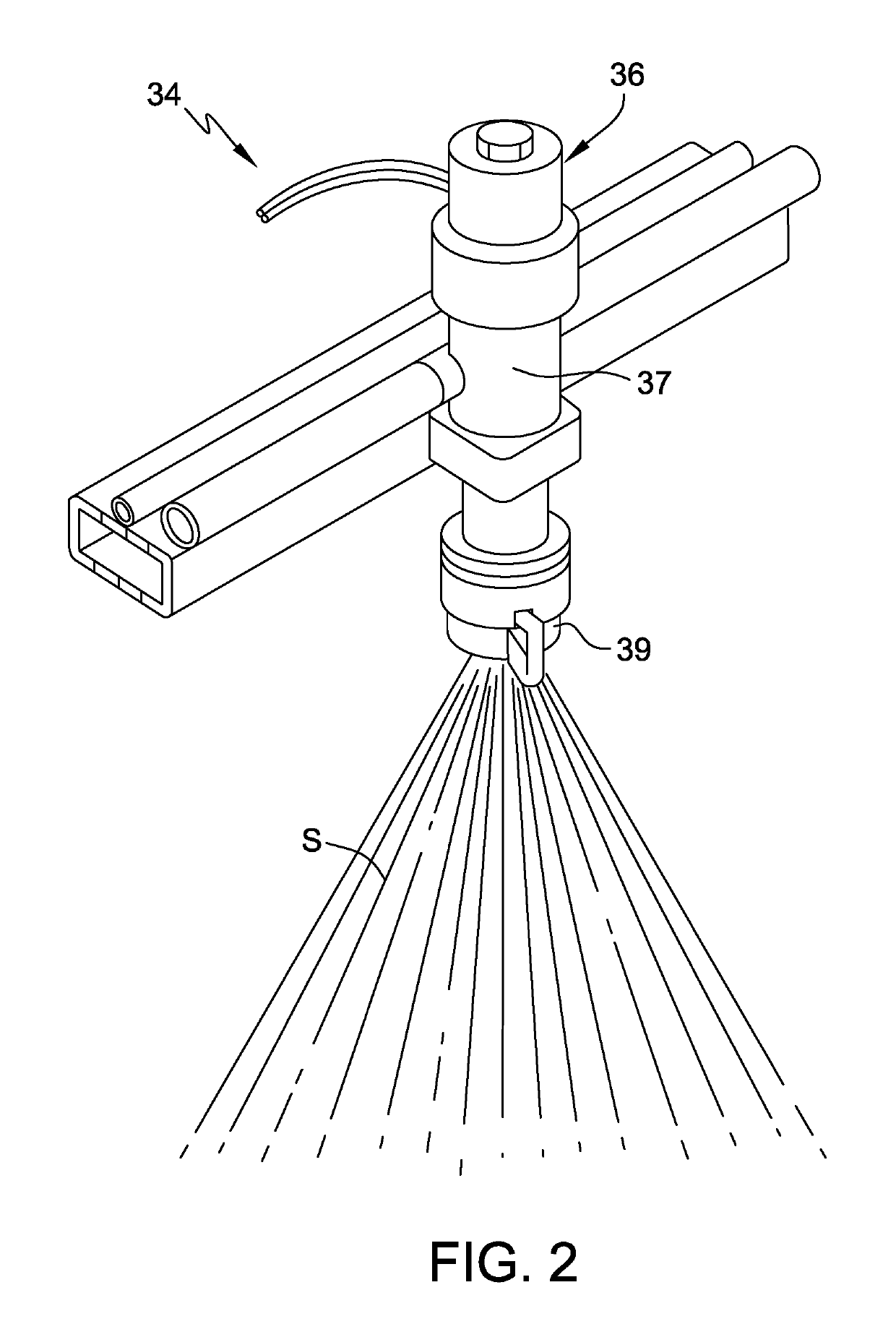 Fluid dispensing apparatus including phased valves and methods of dispensing fluid using same