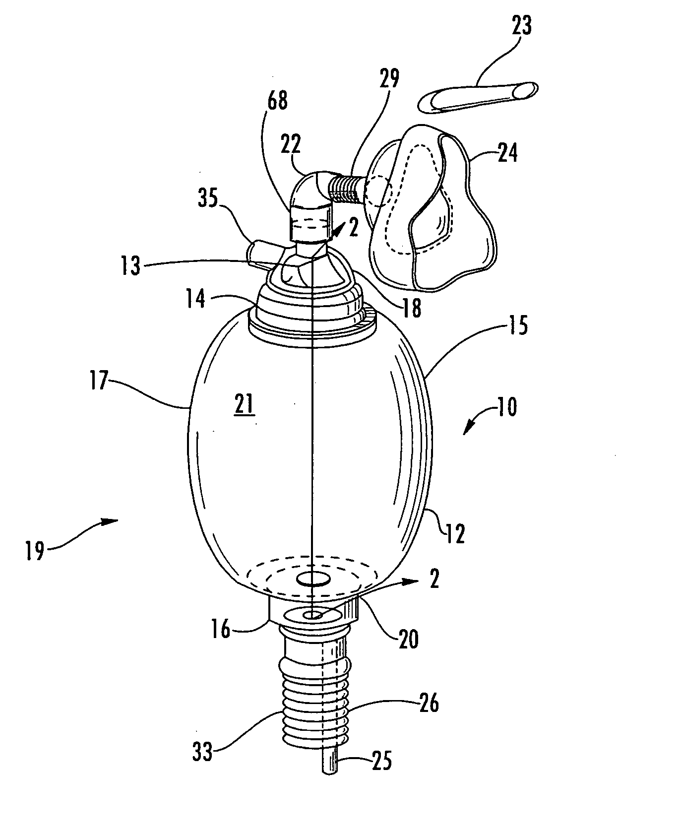 Self-inflating resuscitation system