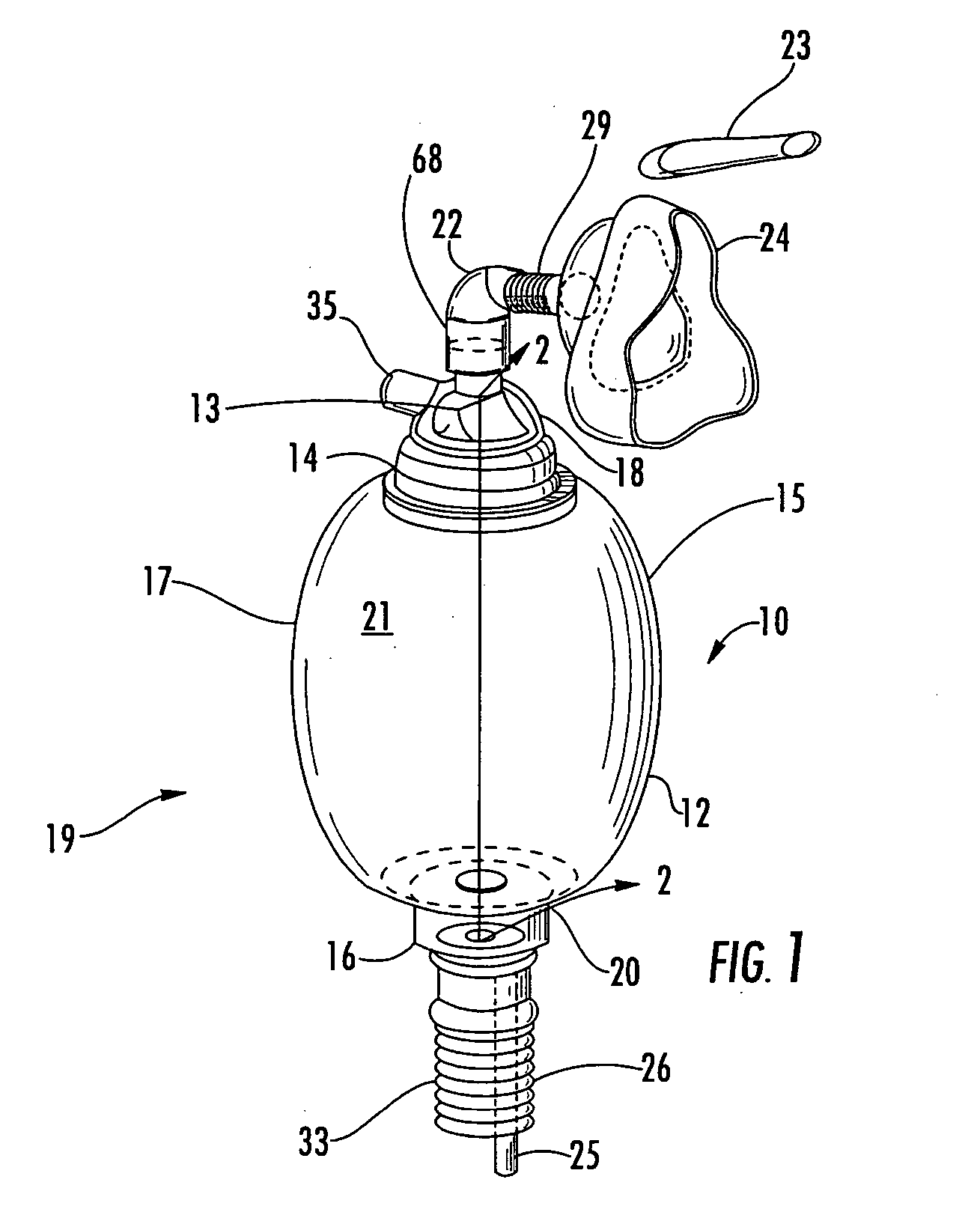 Self-inflating resuscitation system