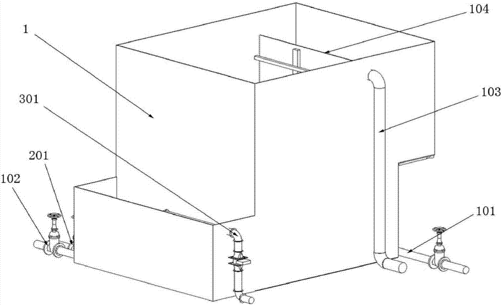 Ultrasonic air-water backwash filter