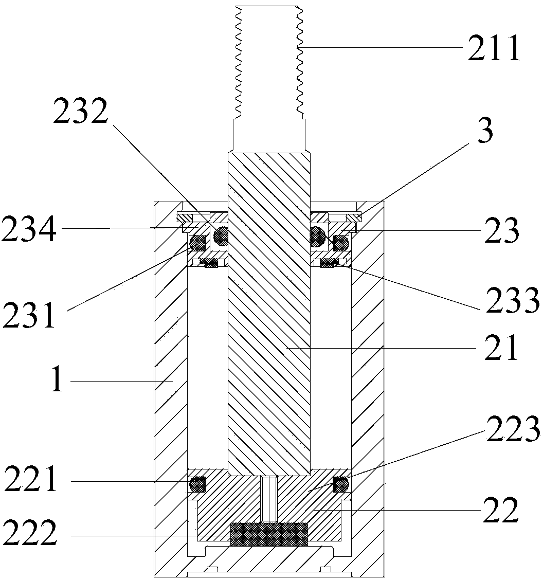 Bead feeding air cylinder of bead nailing machine