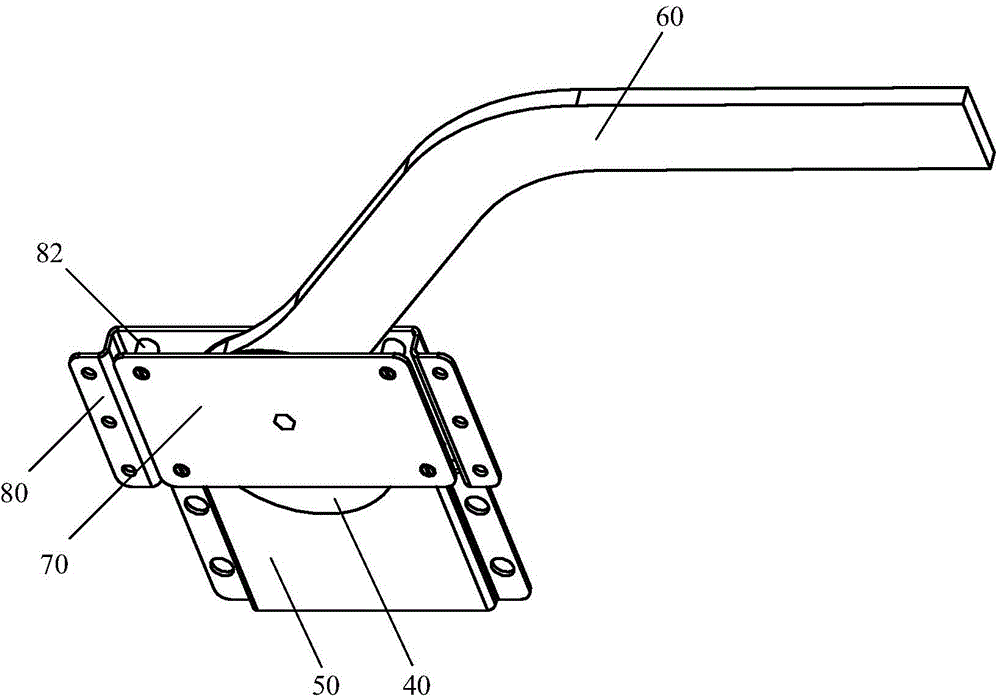 Screen levelness adjusting mechanism and projection display device