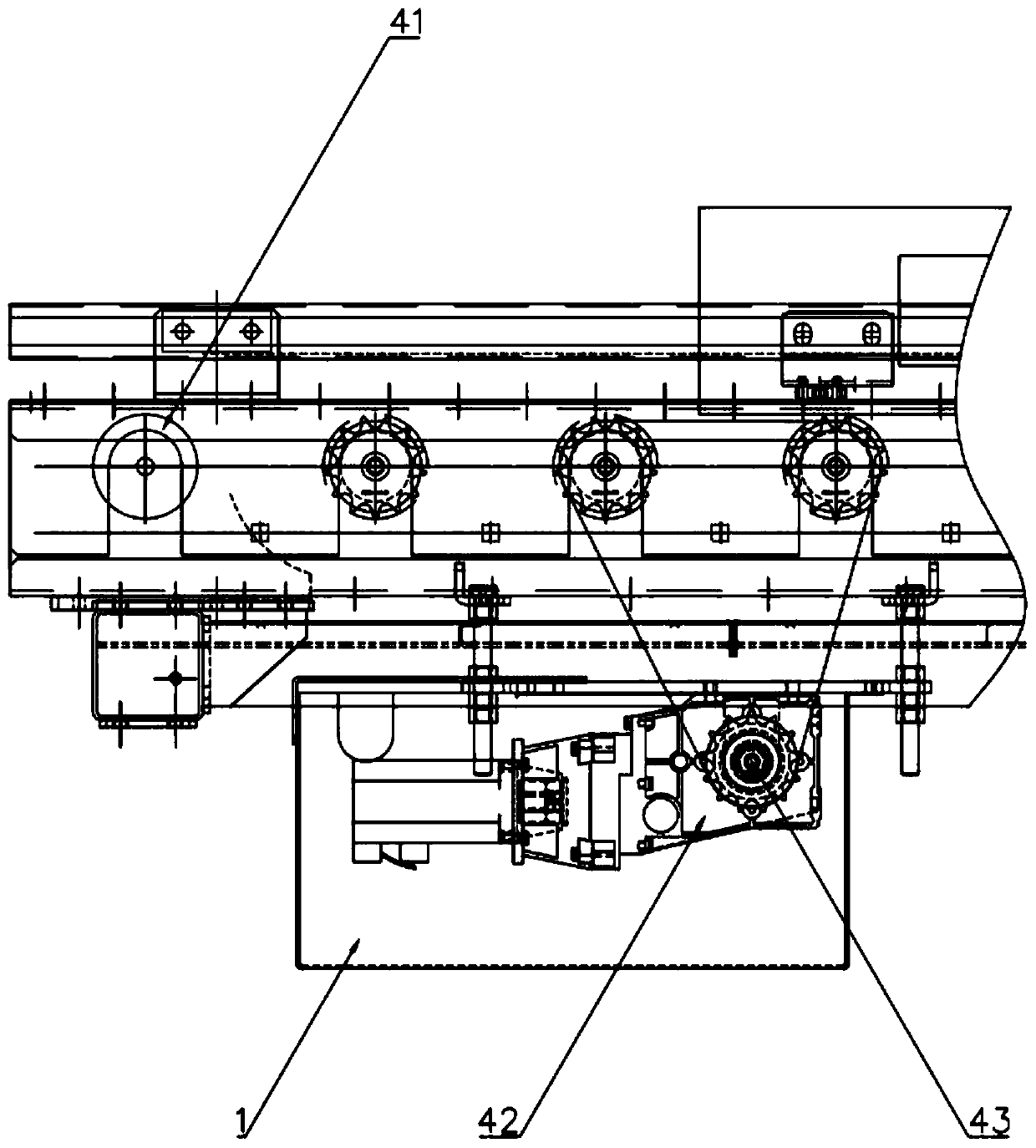 Rapid logistics transport vehicle with outdoor transportation capability