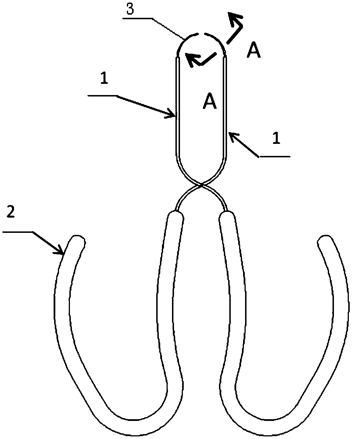 Demoulding hook clamp and demoulding system of bracketless invisible appliance