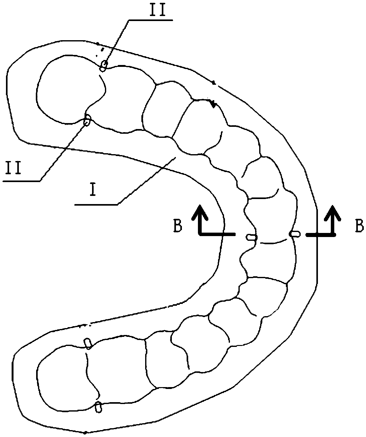 Demoulding hook clamp and demoulding system of bracketless invisible appliance