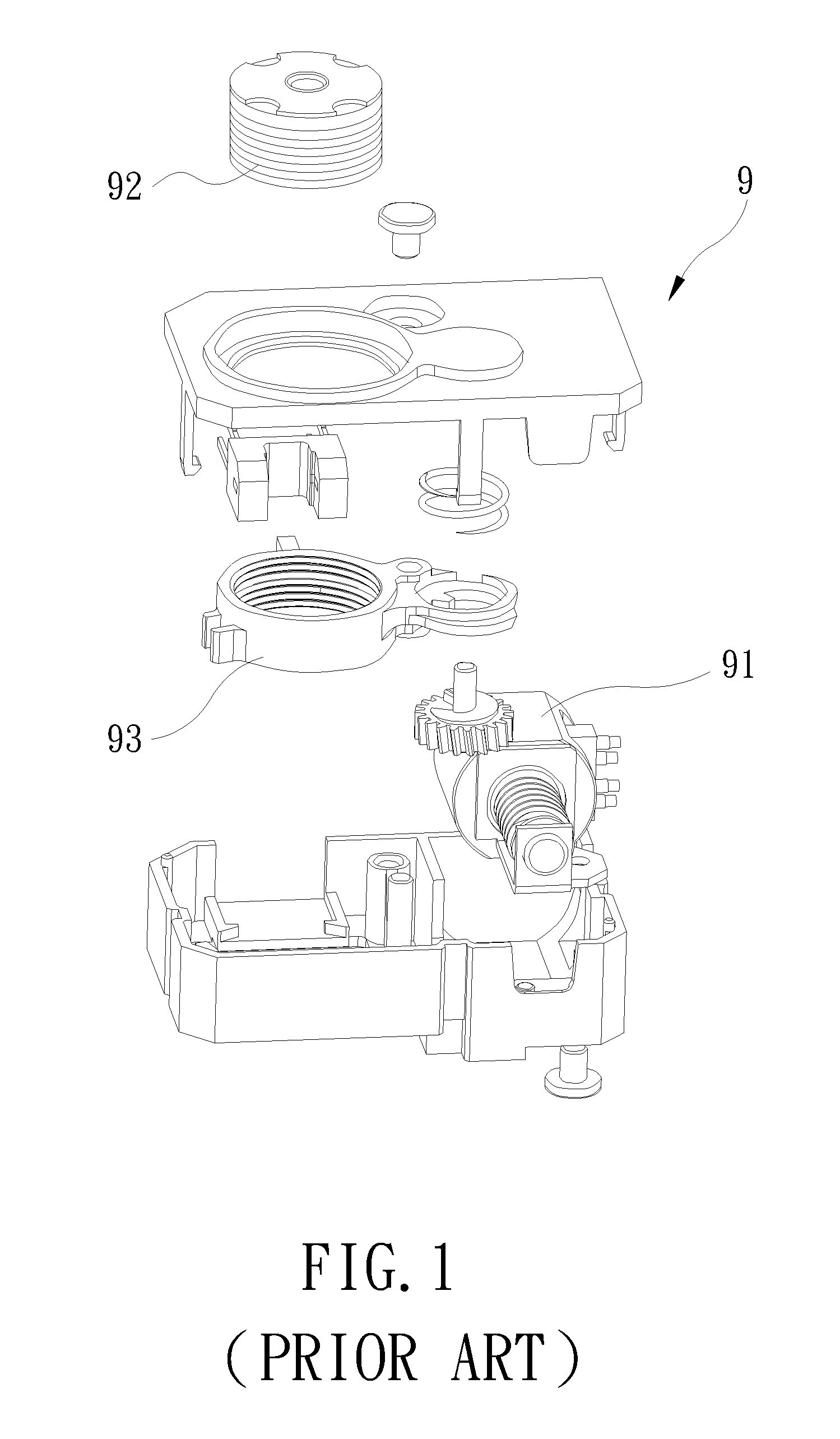 Electromagnetic Driving Device for Lens having an Anti-Tilt Mechanism