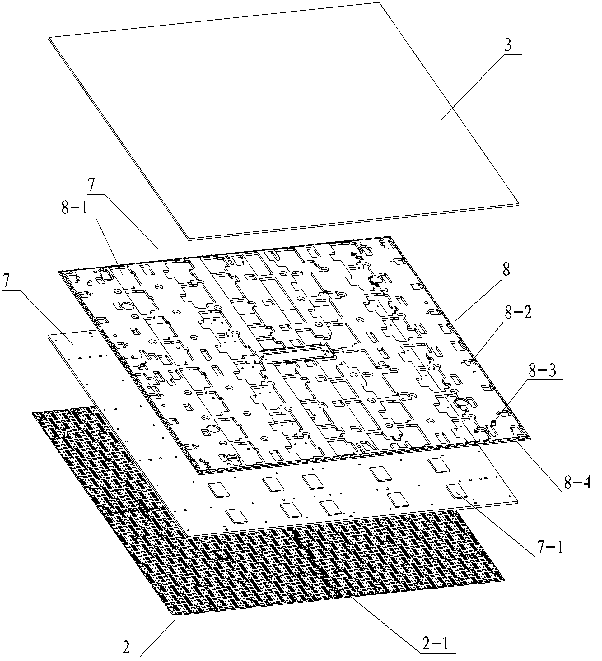 Light-emitting diode (LED) display screen and LED display device