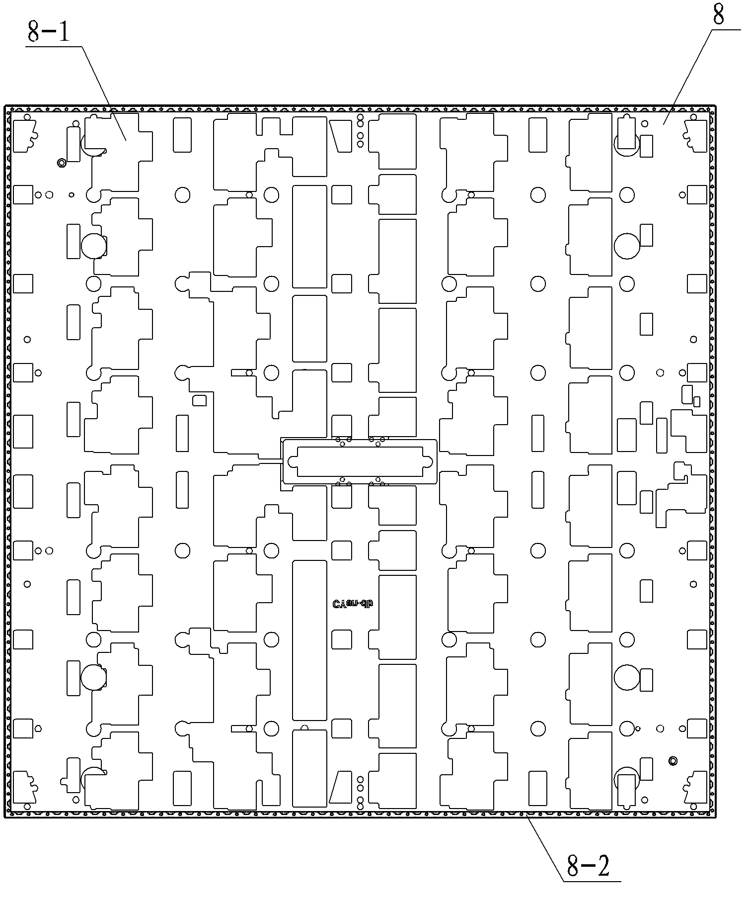 Light-emitting diode (LED) display screen and LED display device