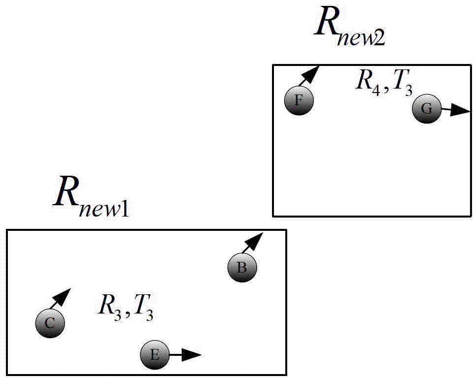 Continuous query oriented location anonymizing method applicable to location service system