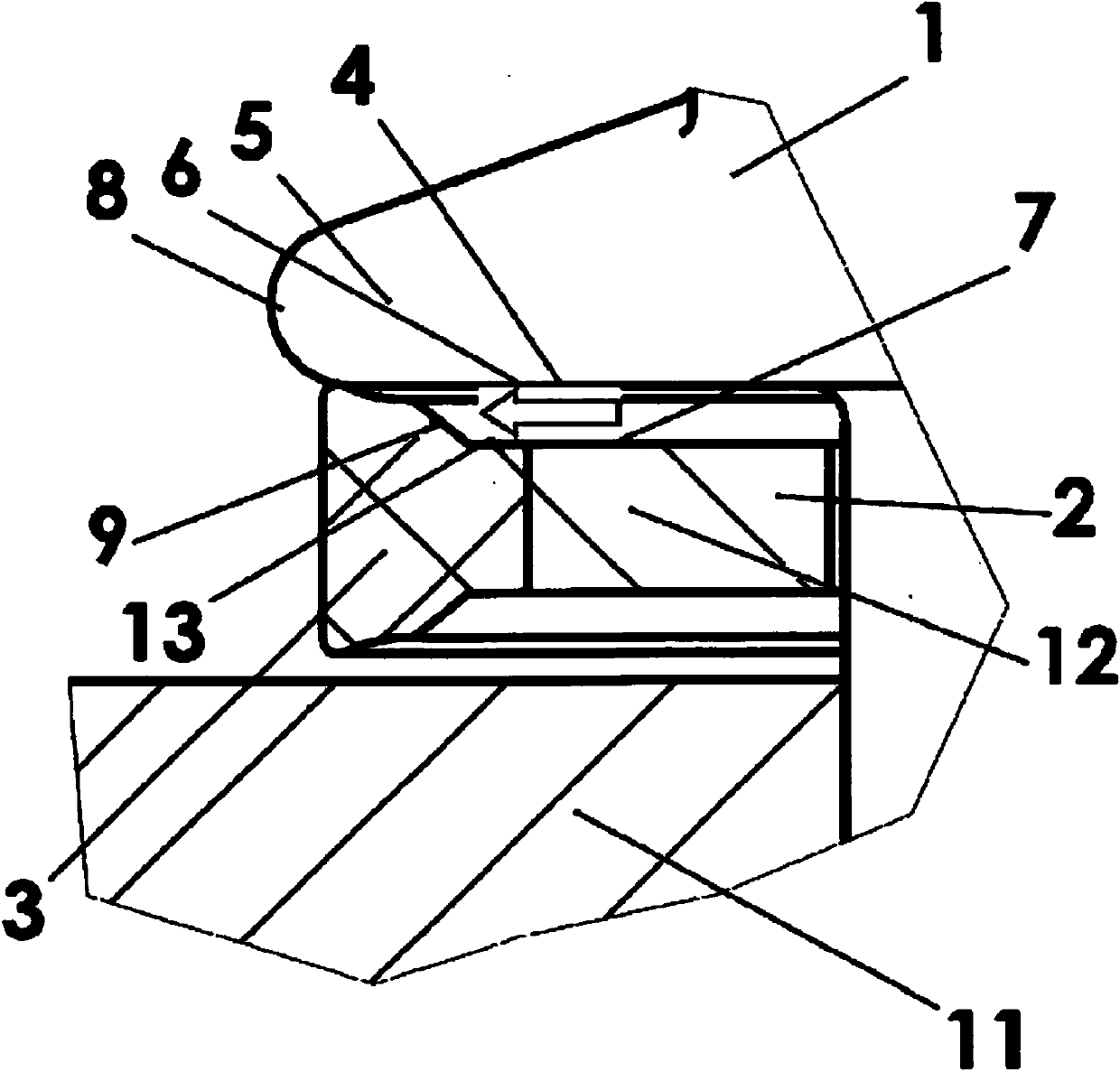 Seal, screw connection having the seal, and use thereof