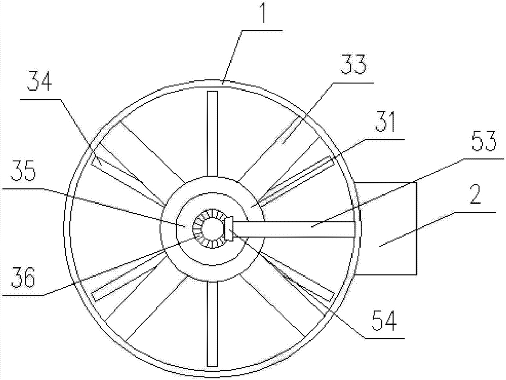 High-efficient demisting device in wet desulfurization tower