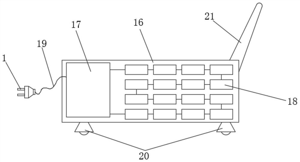 Household peak regulation response and emergency energy storage equipment and peak regulation method thereof