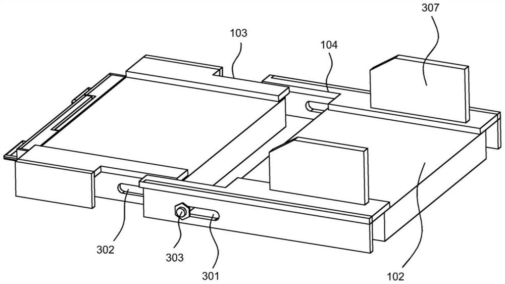 Adjustable multipurpose switch cabinet contact baffle auxiliary supporting frame