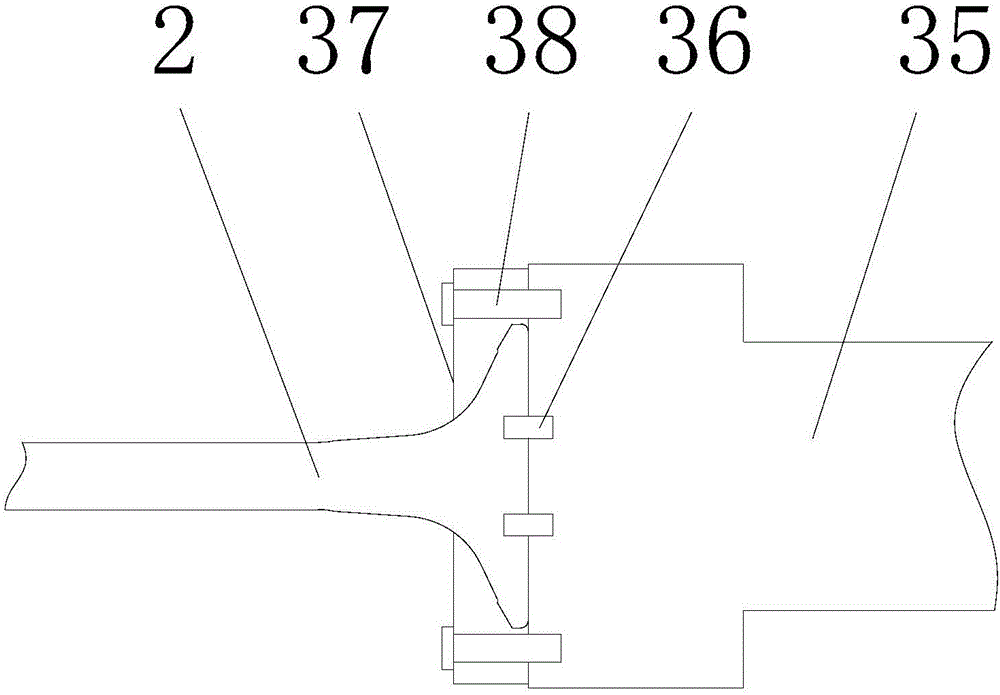 Rotating bending fatigue testing machine for valves