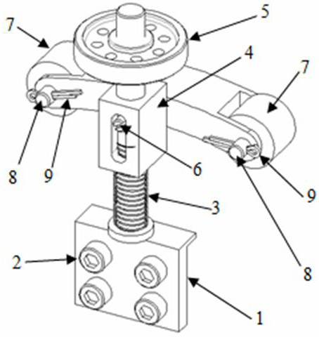 Adjustable well test sky pulley