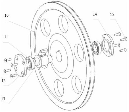 Adjustable well test sky pulley