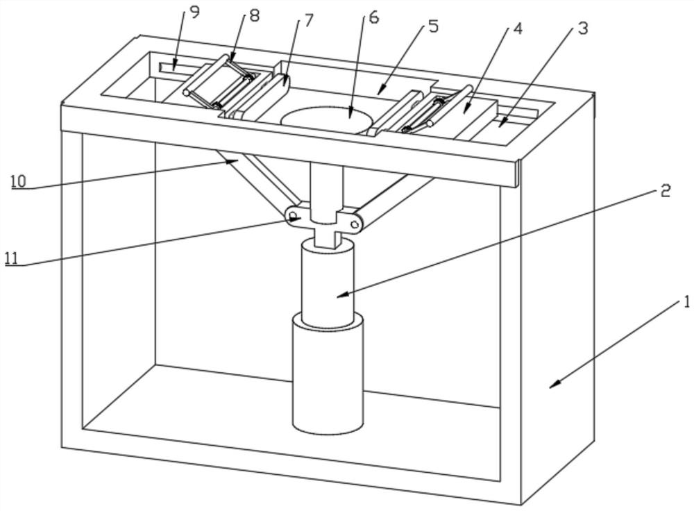 Clamping device for component machining