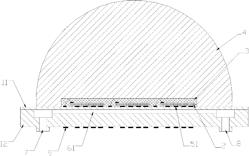 Microfluid cooling silicon wafer level LED illuminating system