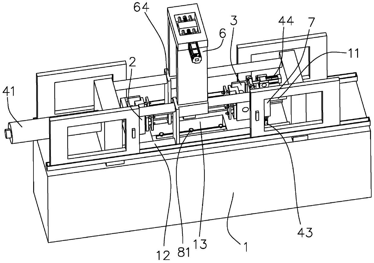 Thrust rod testing machine