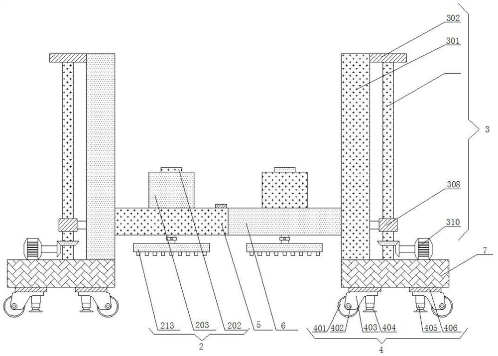 A detachable greenhouse frame body for citrus seedling cultivation