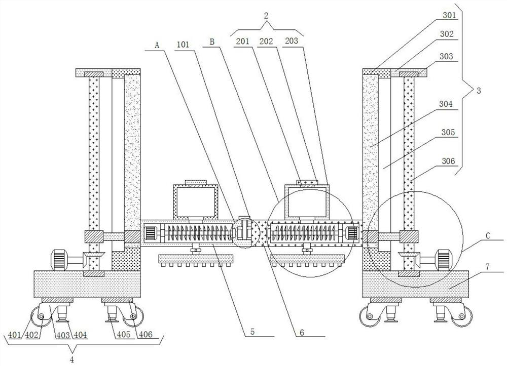 A detachable greenhouse frame body for citrus seedling cultivation