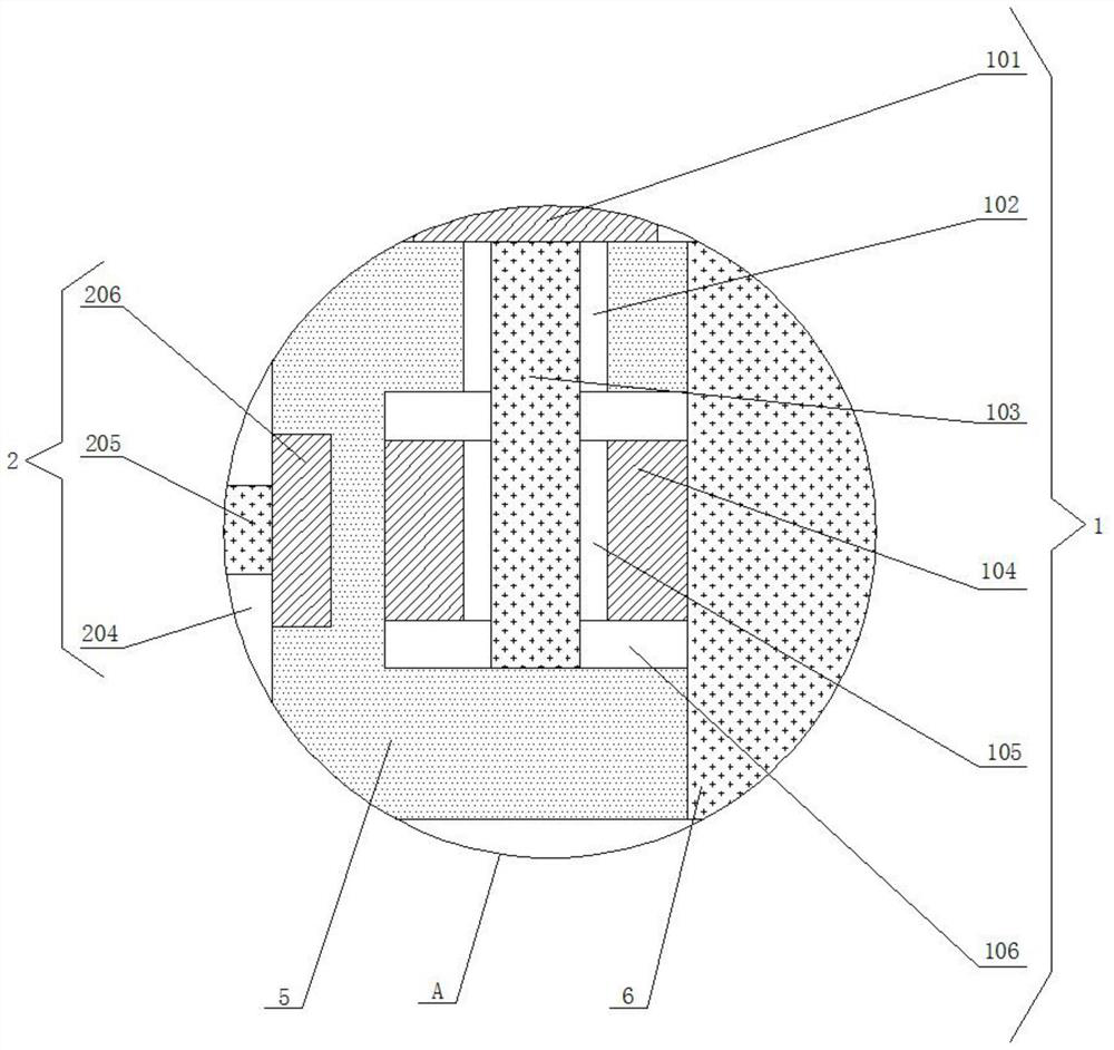 A detachable greenhouse frame body for citrus seedling cultivation