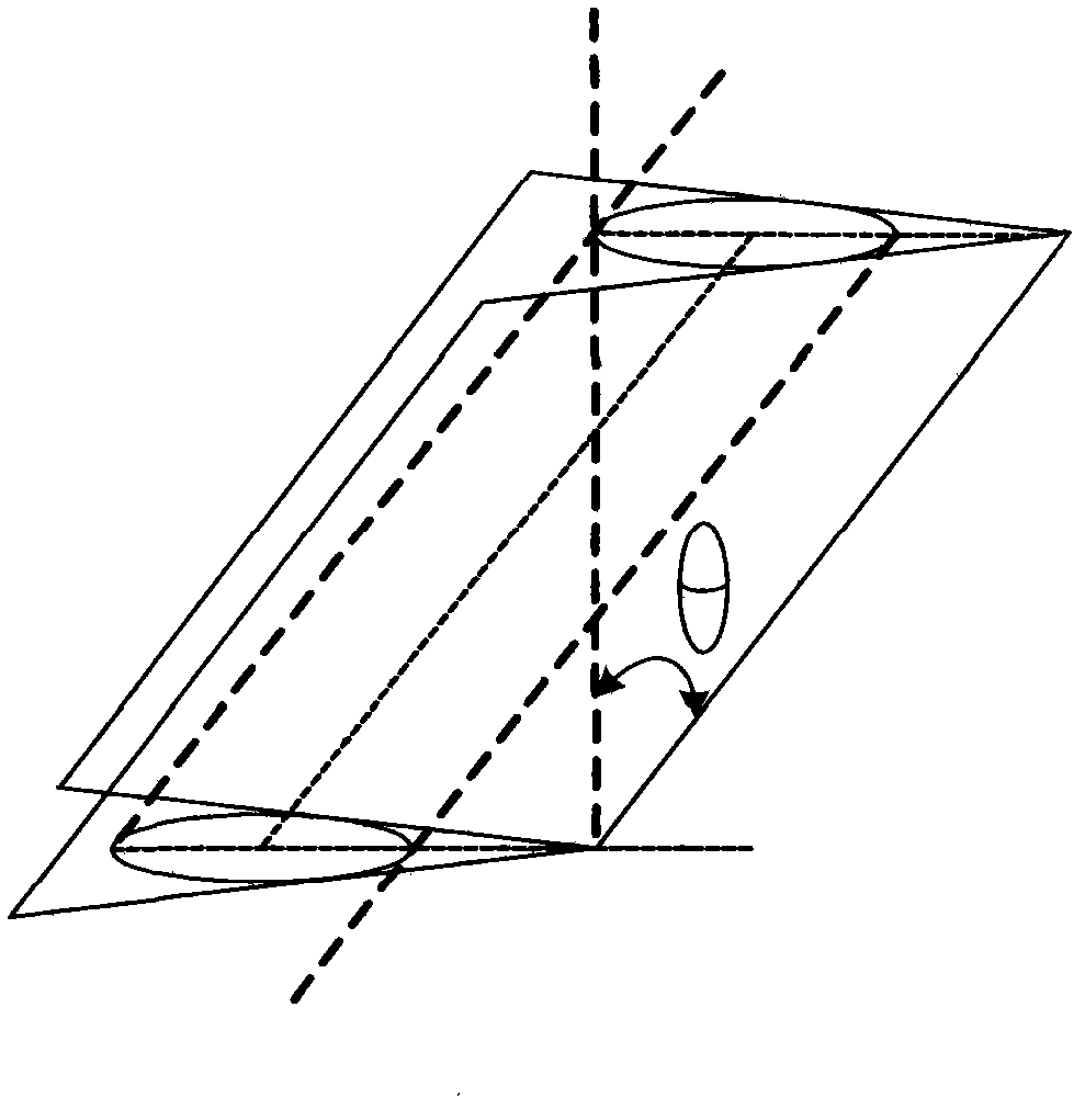 Packaging method for high-efficiency vertical coupling interconnection of optical fiber and optical waveguide chip