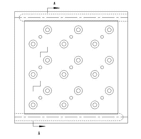 Flat type SOFC (Solid Oxide Fuel Cell) monocell partial performance test device