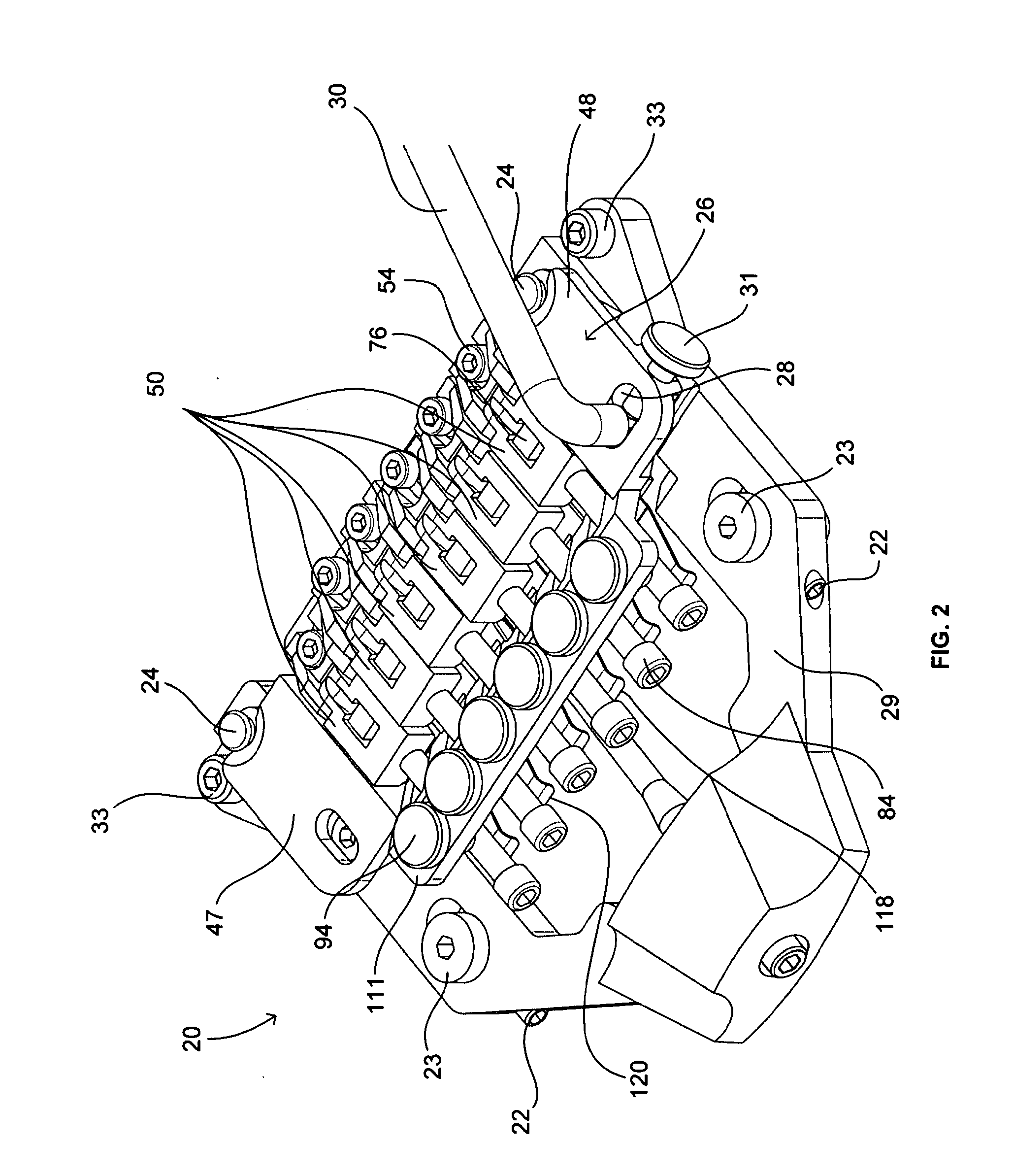 Top mounted tremolo and tuning apparatus