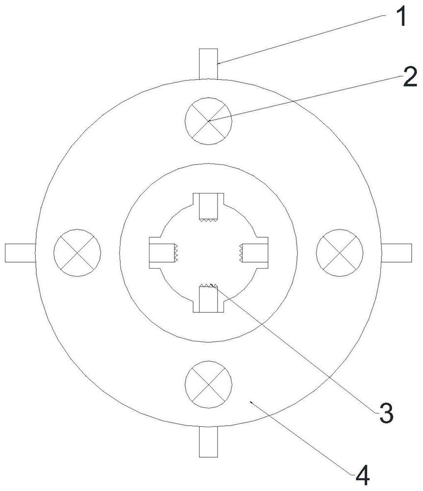 Mine remaining anchor rod unscrewing device and method