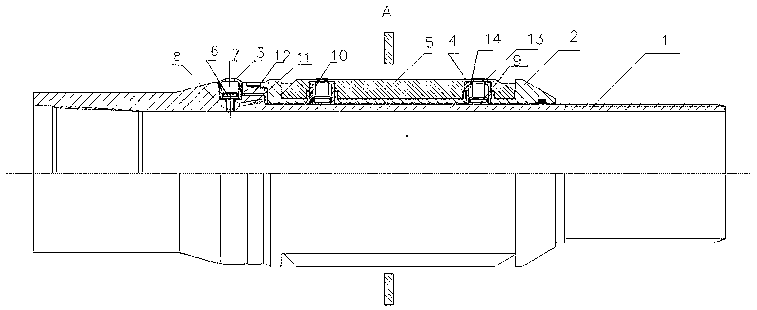 A bushing centering locator and its working method