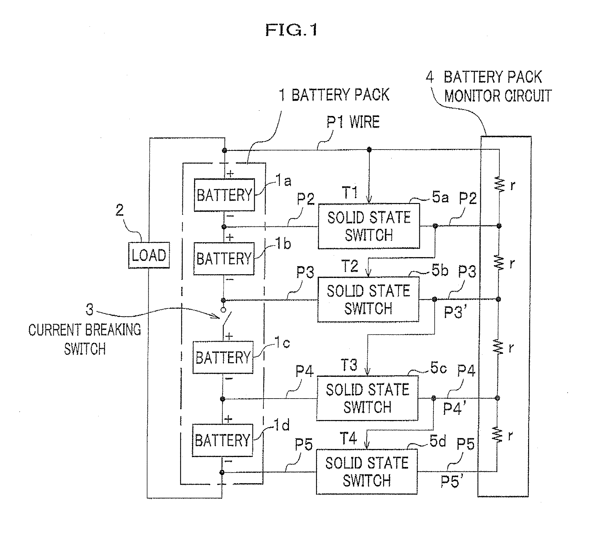 Voltage monitor circuit