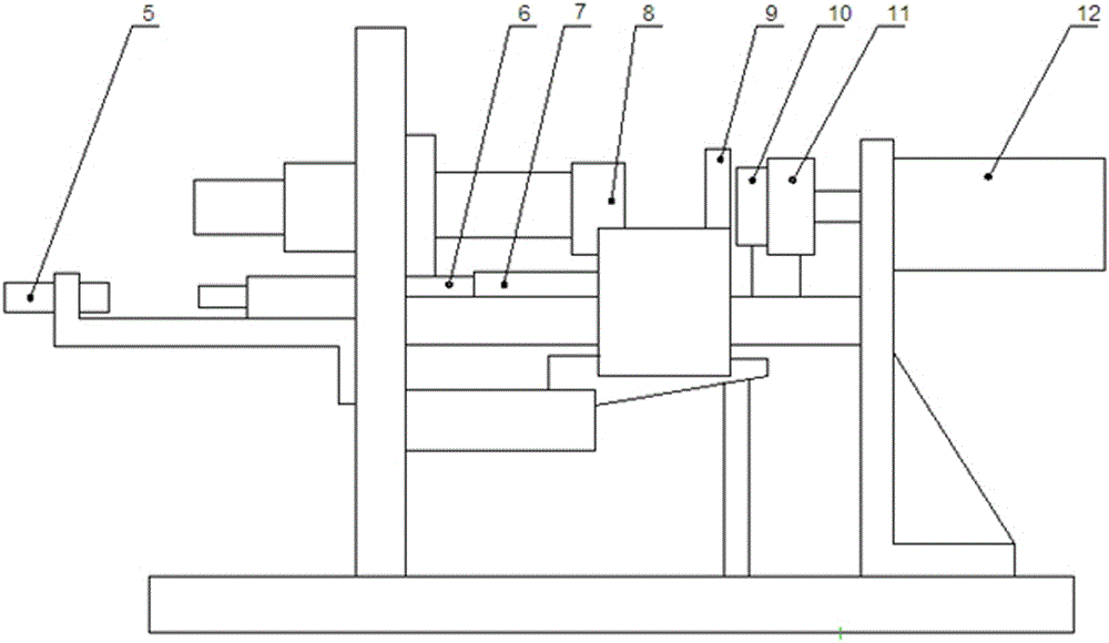 Drilling machine for spherical outer surface of bearing outer ring