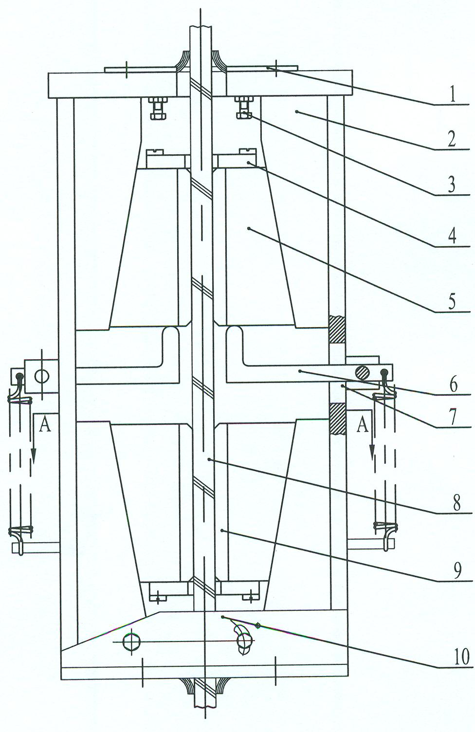 Electromagnetic wedge-shaped bidirectional rope gripper