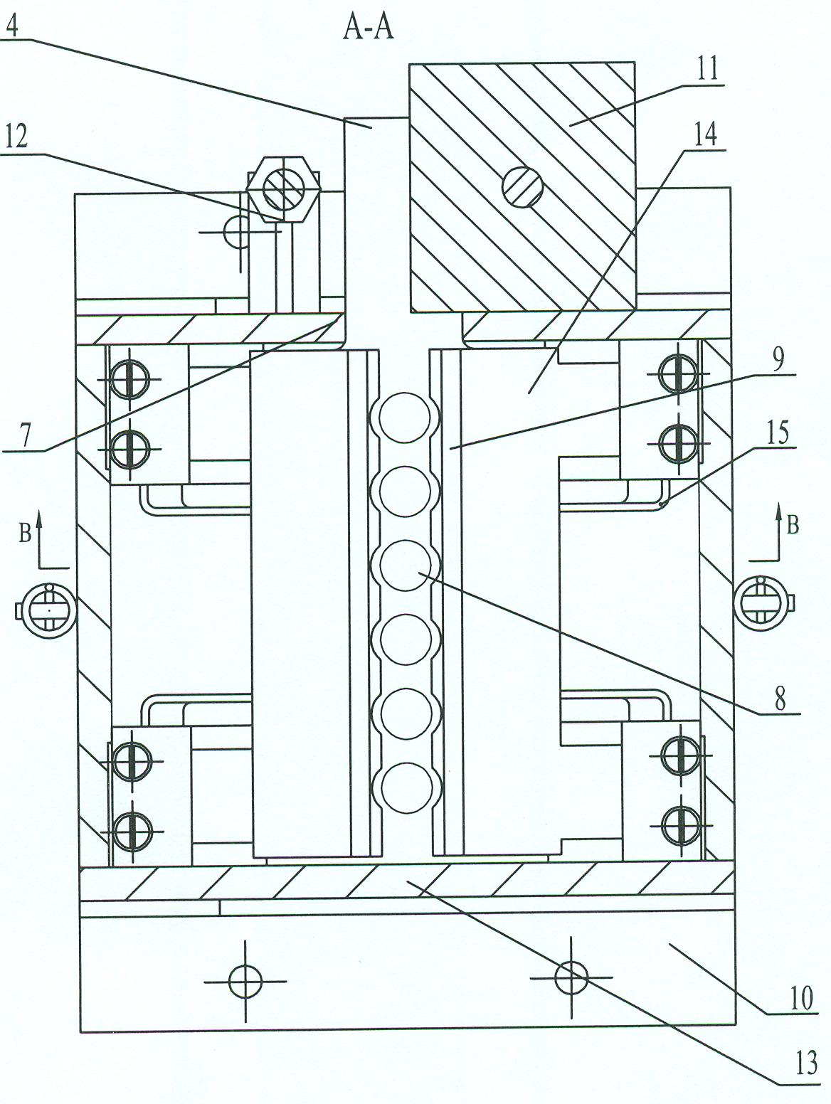 Electromagnetic wedge-shaped bidirectional rope gripper