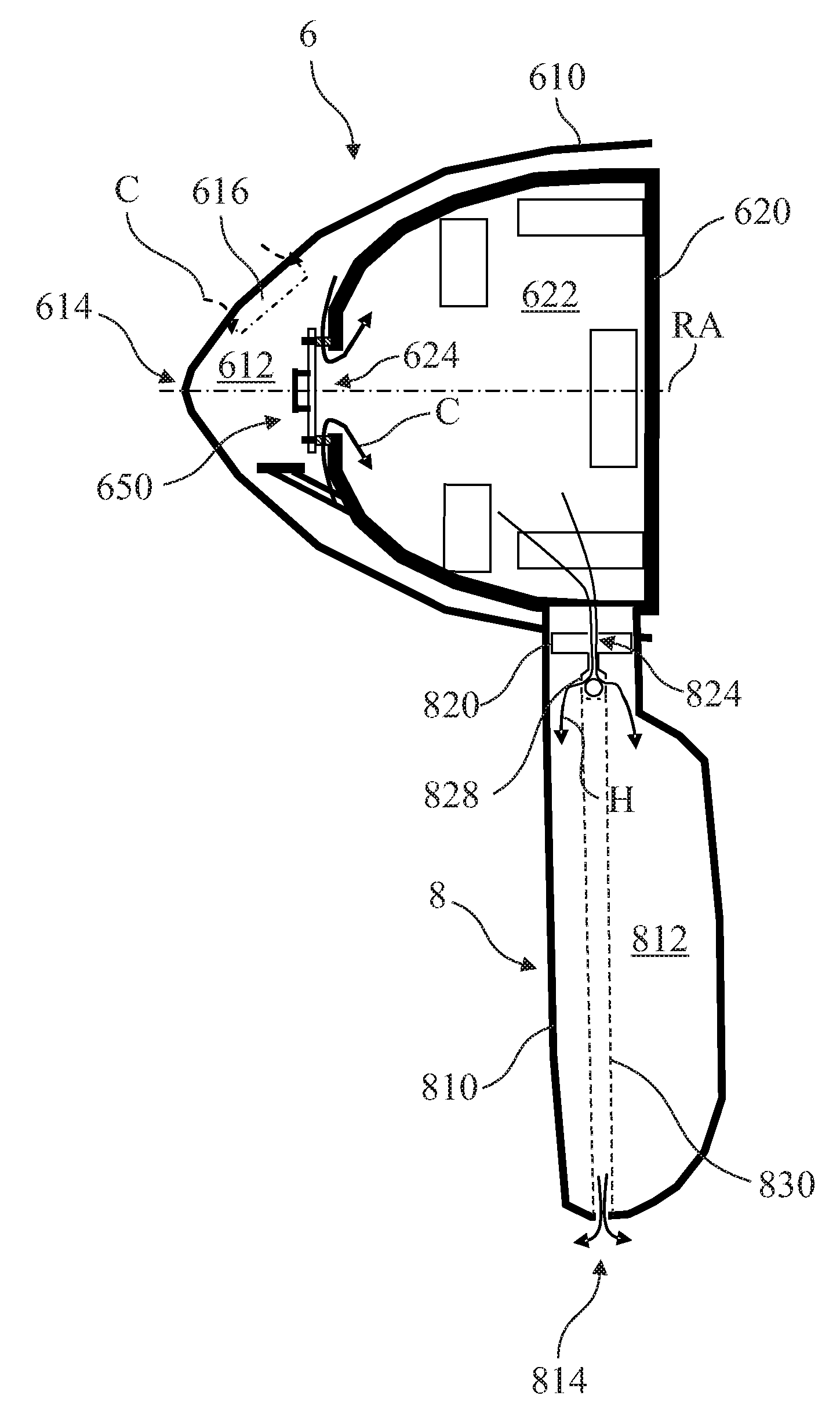 Ventilation arrangement