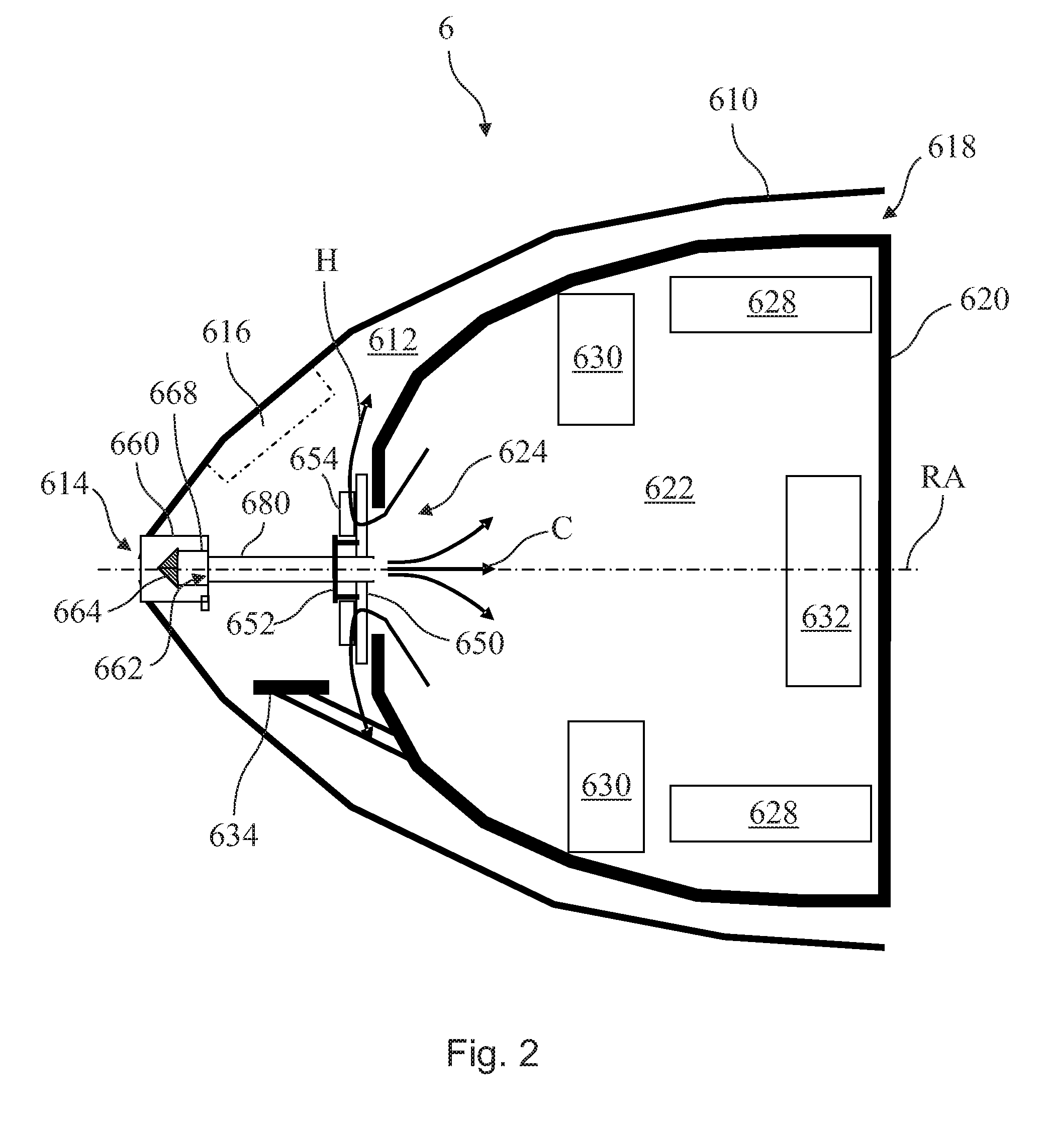 Ventilation arrangement