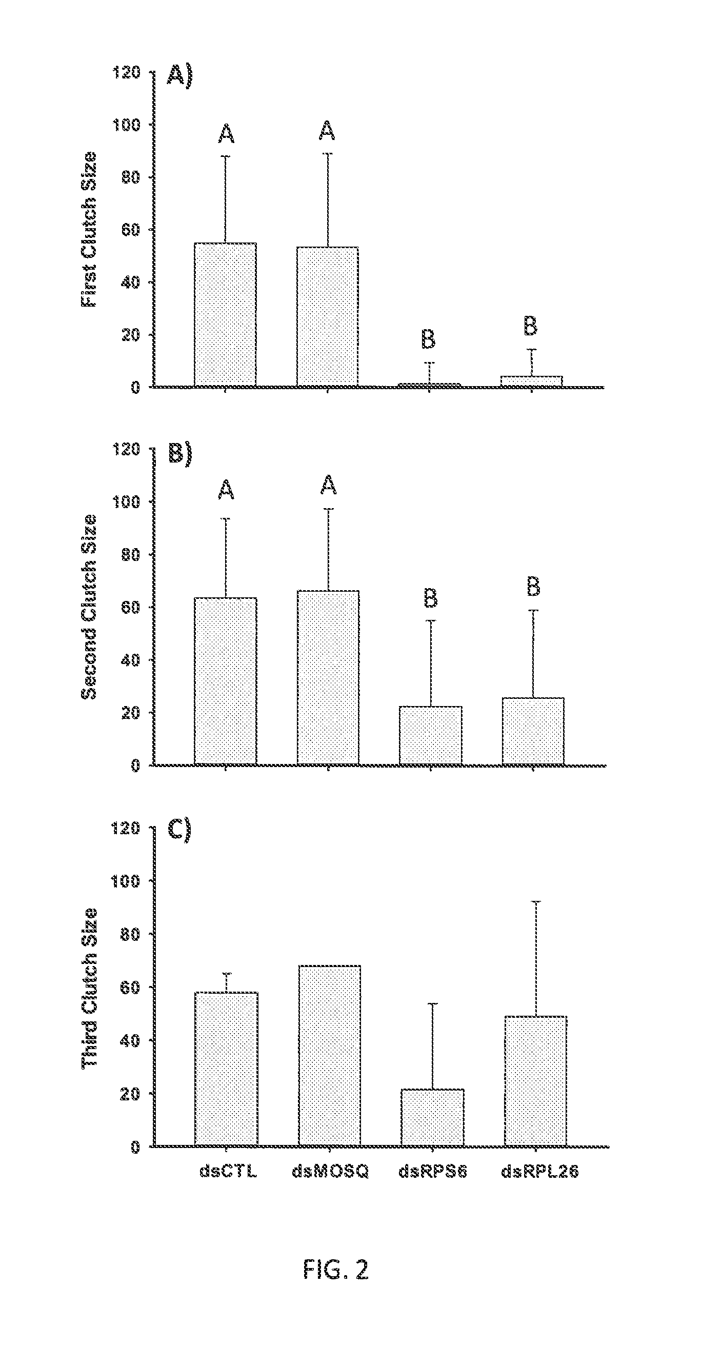 Double-stranded ribonucleic acid as control against insects